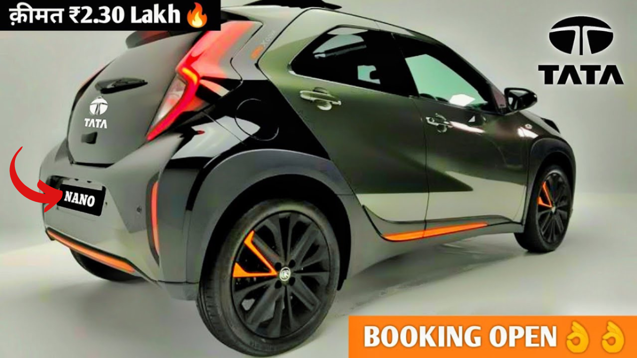 Bring Home The 2025 Tata Nano Electric Car With 40KM Range and Advanced Features in a Tempo Budget